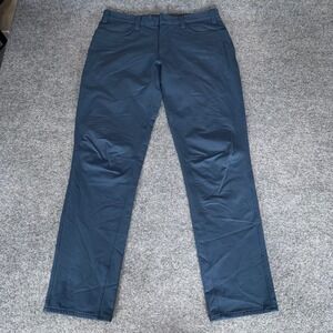 Swrve Regular Trim Fit Trousers Mens 34x32 Water Resistant 4-Way Stretch Pants